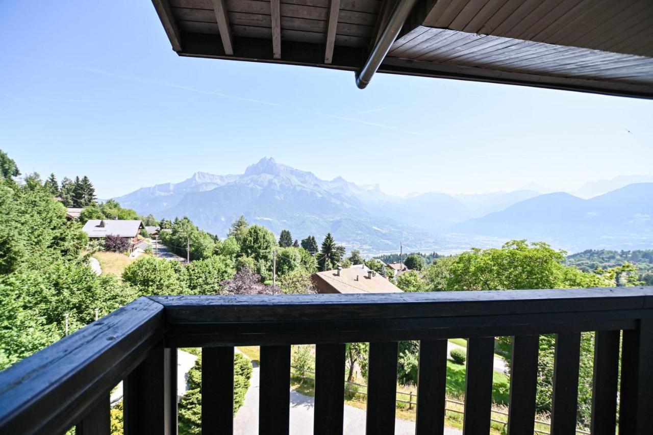 Large Apt 80M Superb View Mont-Blanc 6P Apartment Combloux Exterior photo