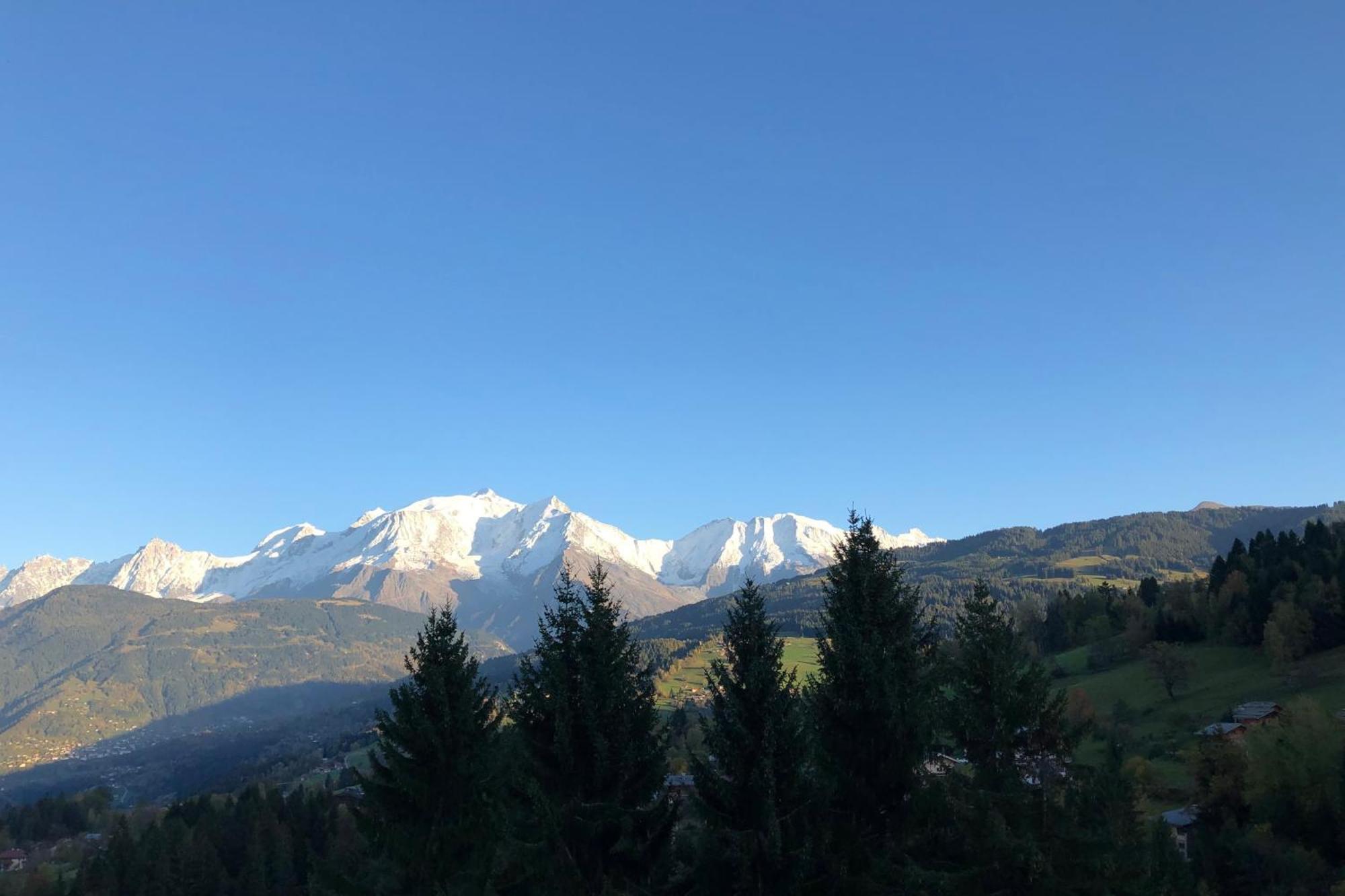 Large Apt 80M Superb View Mont-Blanc 6P Apartment Combloux Exterior photo